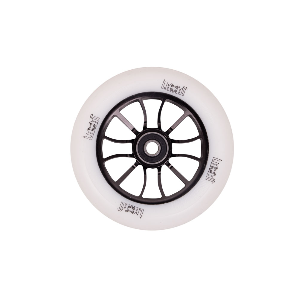 Roller kerék LMT S 110 mm ABEC 9 csapággyal  fekete-fehér akciós termékkép 1