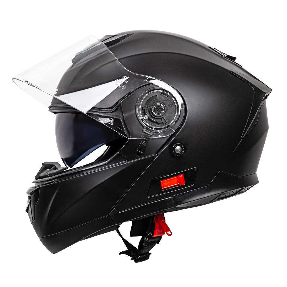 W-TEC Cullo felhajtható motoros bukósisak YM-926 matt fekete XS (53-54) termék 2. képe