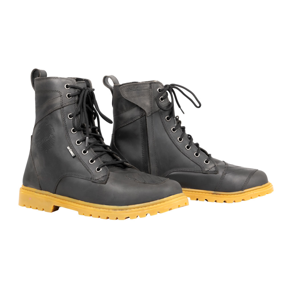 Motoros cipő W-TEC Artway fekete bézs talppal 43