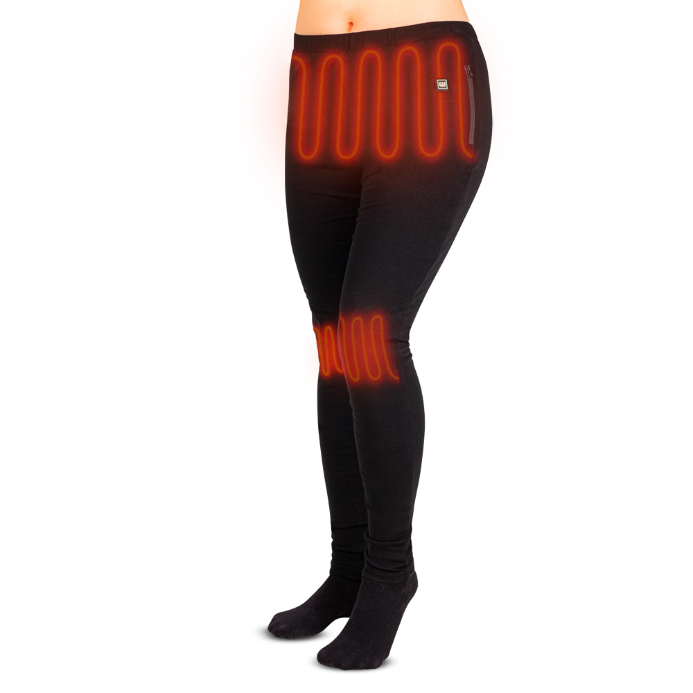 Női fűtött nadrág W-TEC Insupants Lady  XS  fekete termék 2. képe