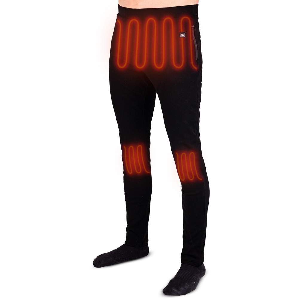 Férfi fűthető nadrág W-TEC Insupants  S  fekete termék 2. képe
