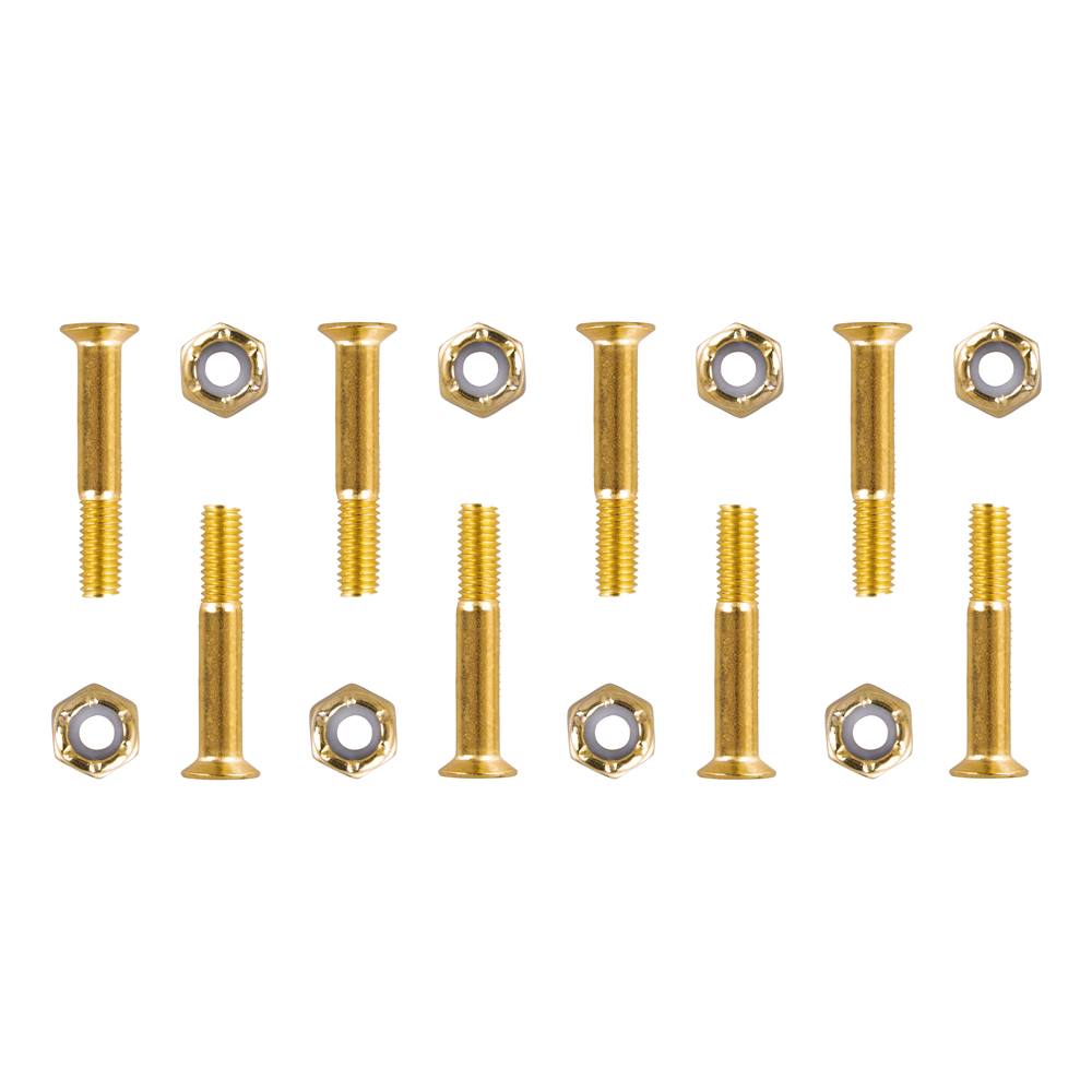 Csavar szett 5x28 mm  arany akciós termékkép 1
