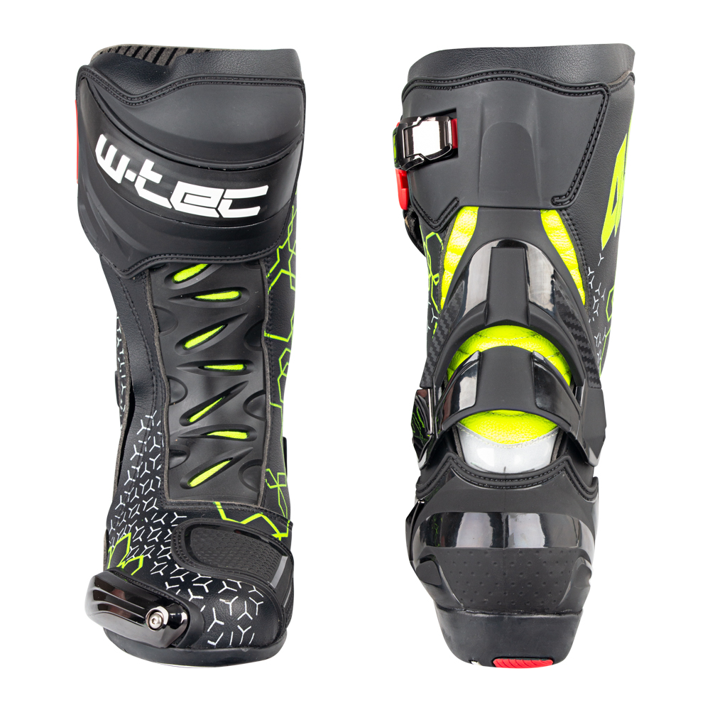 Motoros csizma W-TEC Reaper fekete-zöld 40 termék 2. képe