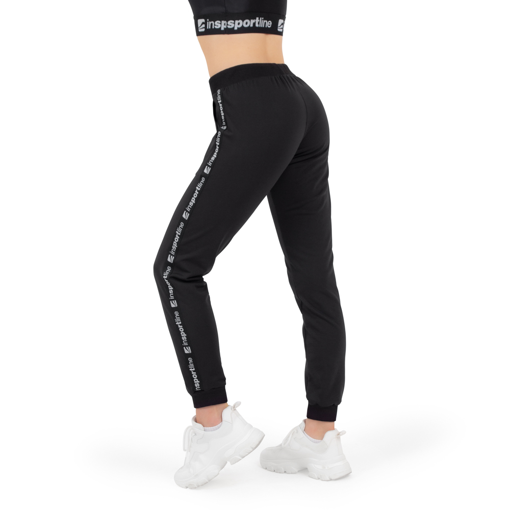Női melegítőnadrág inSPORTline Comfyday Woman fekete standard XS termék 2. képe
