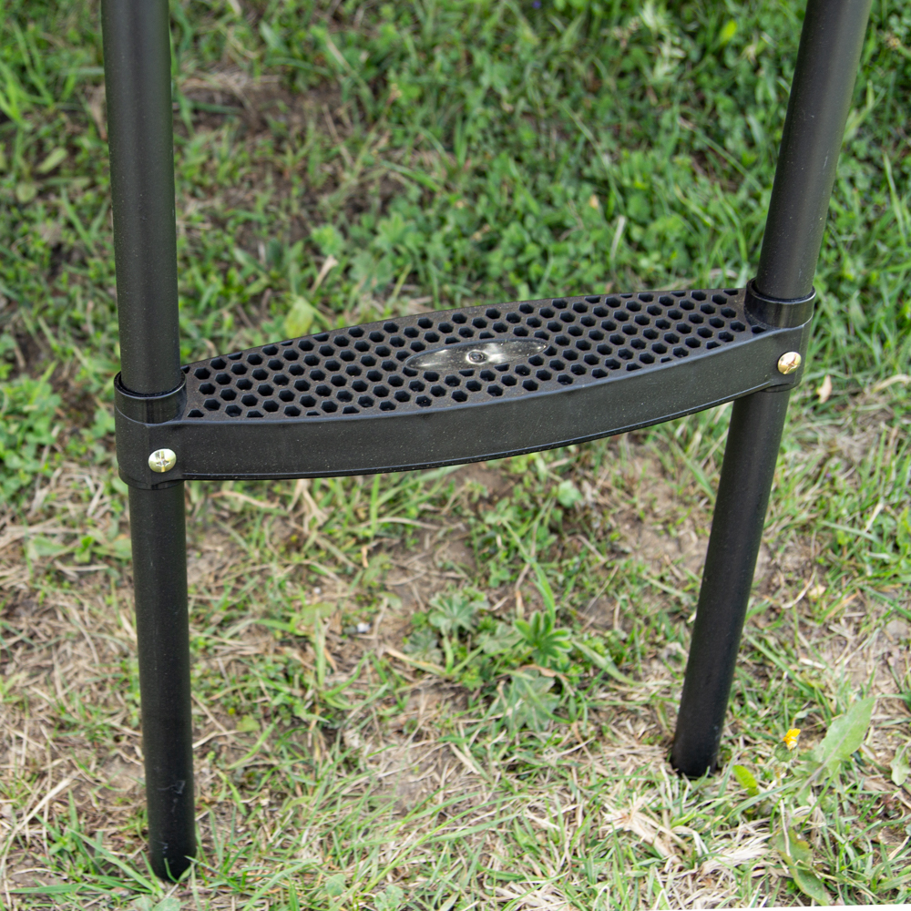 Létra inSPORTline Flea 305, 366 a 427 cm trambulinhoz - 86 cm hosszú termék 2. képe
