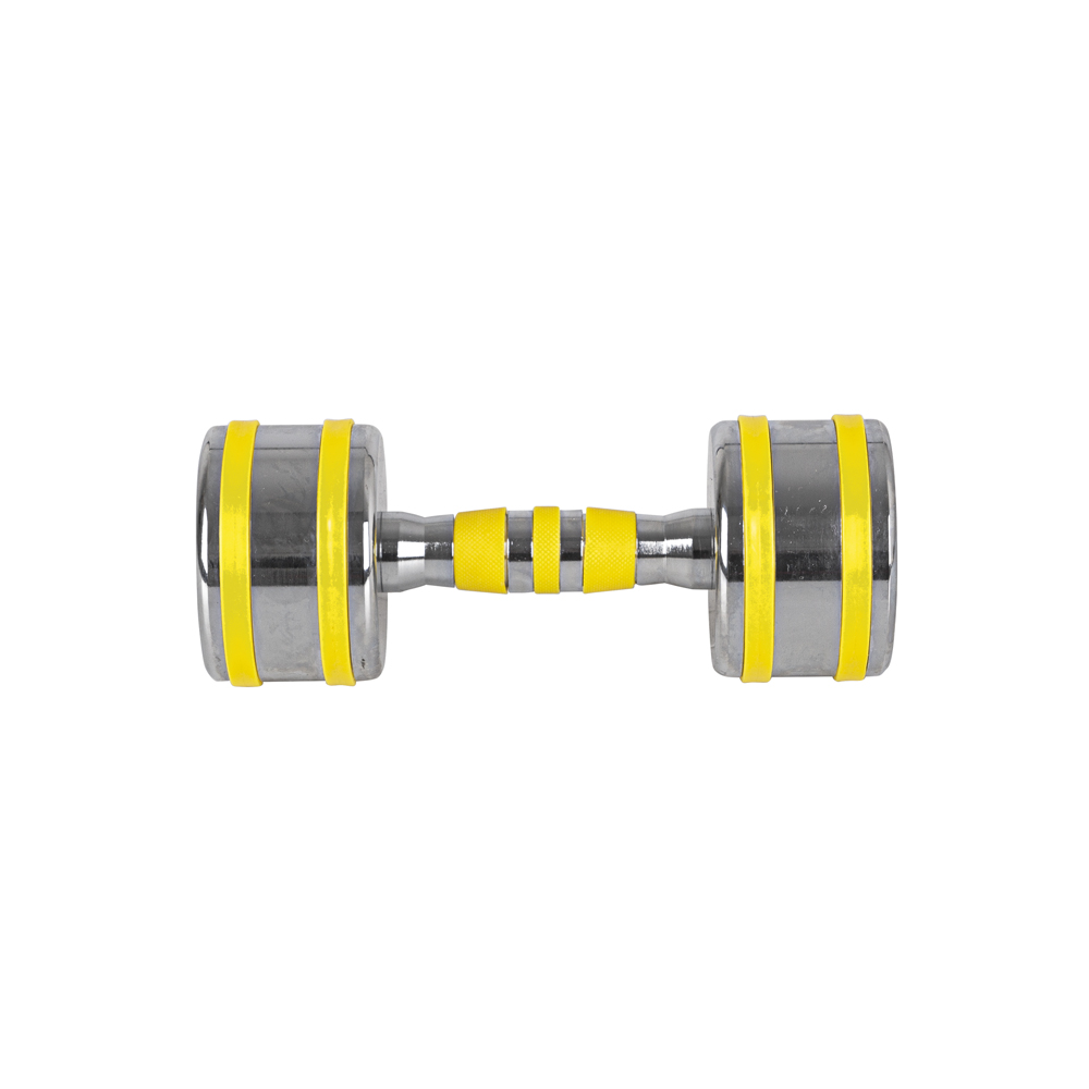 Króm súlyzó inSPORTline Yellsteel 7 kg termék 2. képe