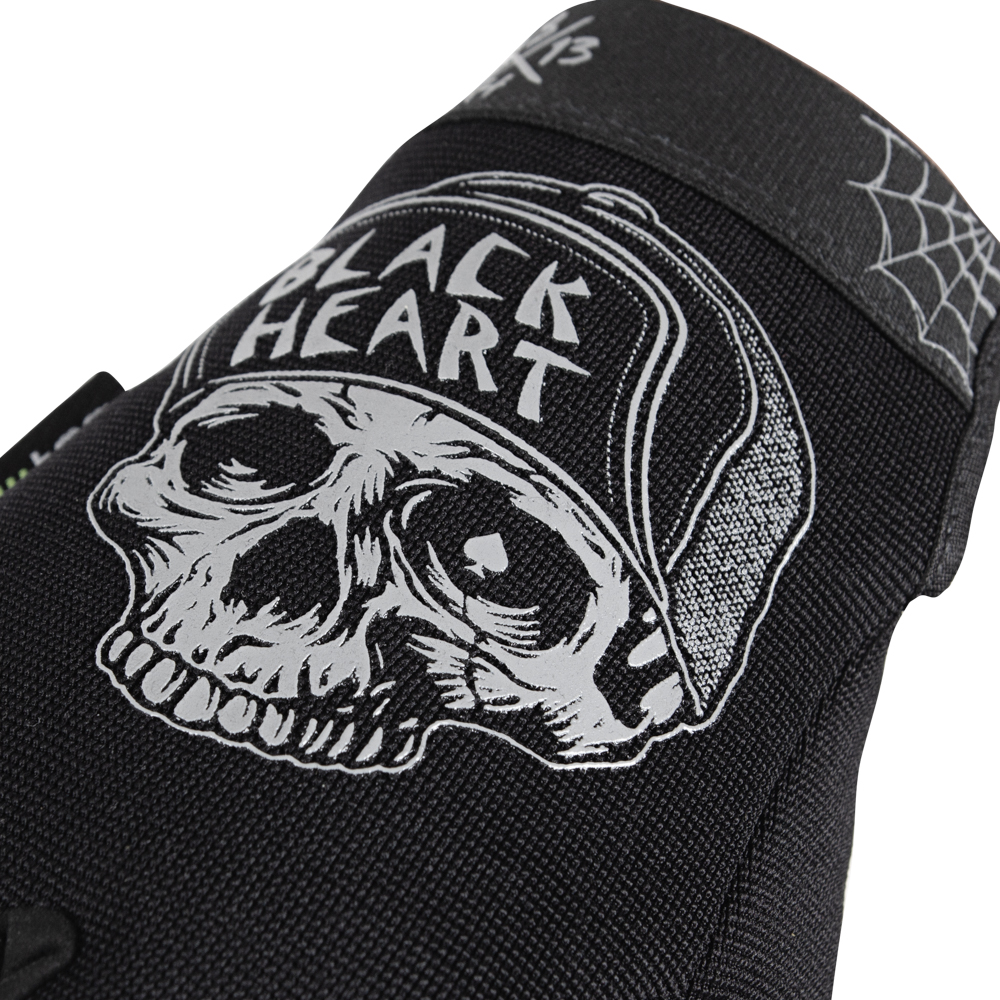 Motoros kesztyű W-TEC Black Heart Garage Built fekete S termék 2. képe