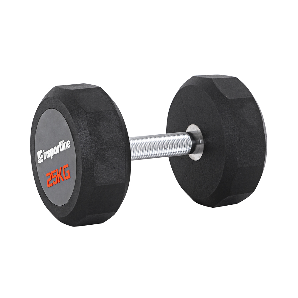 Egykezes súlyzó inSPORTline Profi CPU 25 kg akciós termékkép 1