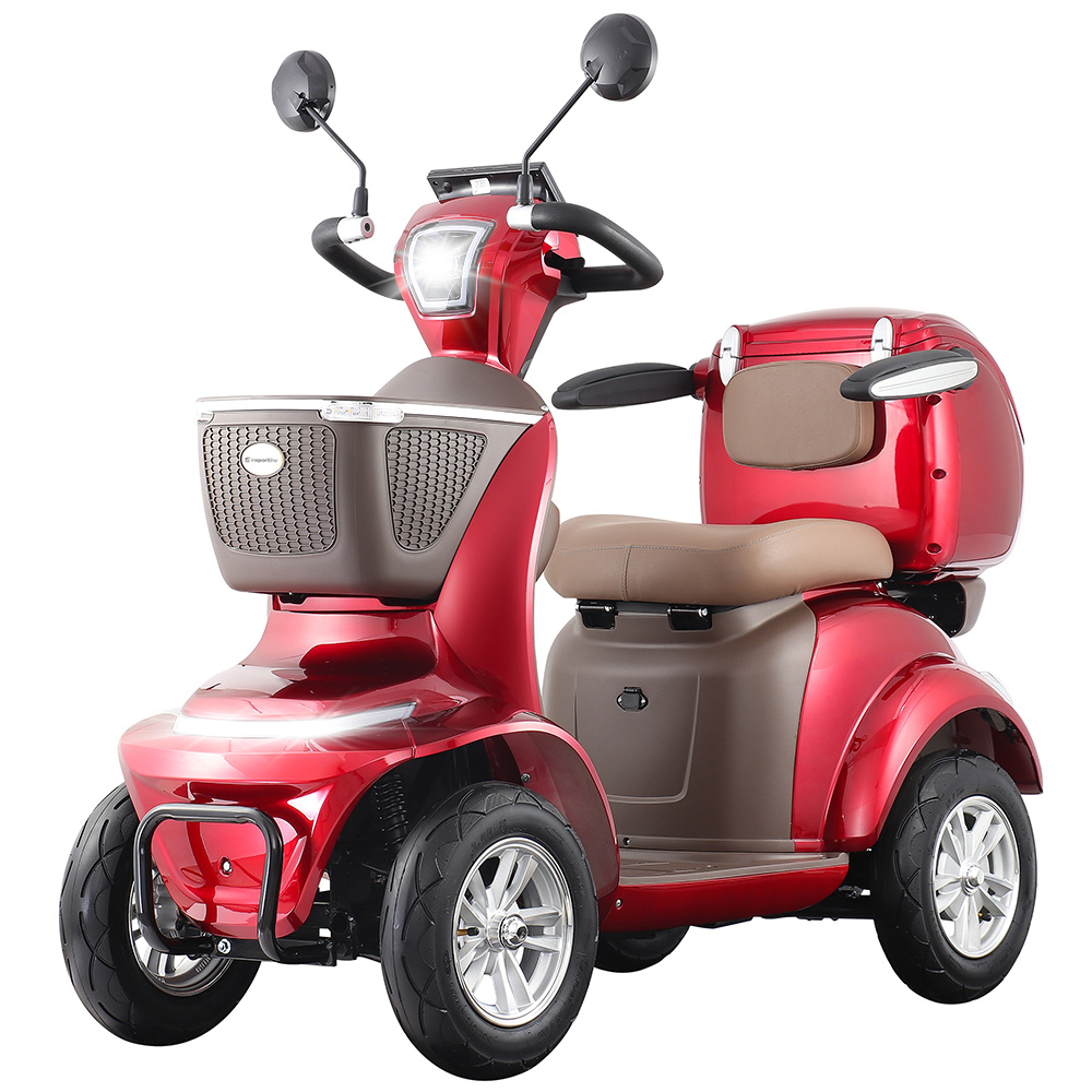 Négykerekű elektromos robogó inSPORTline Lubica  szürke termék 2. képe