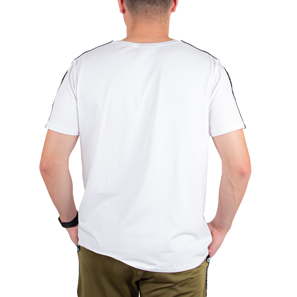 Férfi póló inSPORTline Overstrap fehér M termék 2. képe