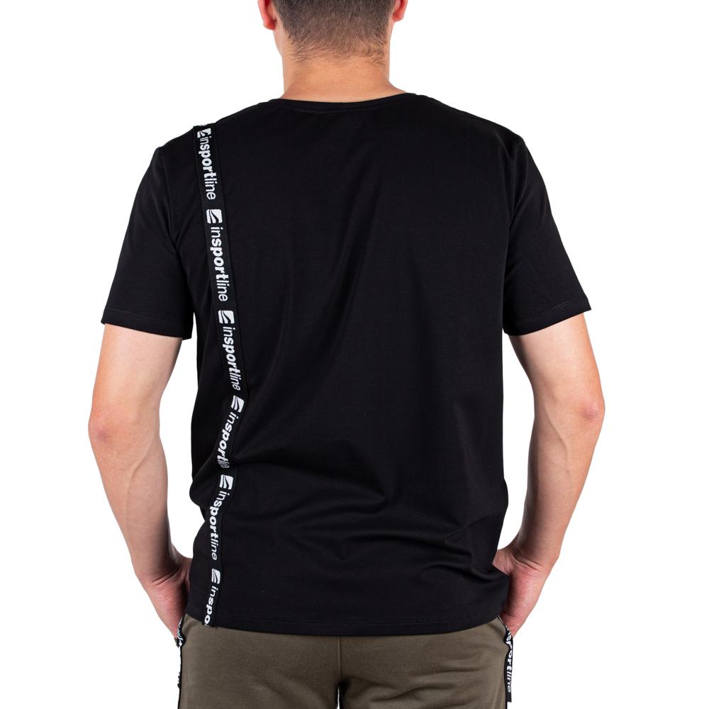 Póló inSPORTline Sidestrap Man fekete XXL termék 2. képe