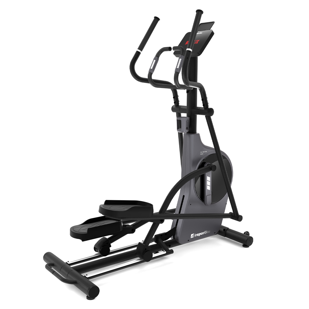 Ellipszis tréner inSPORTline ZenStride 600, kijelző, szállítókerekek, állítható rugóút,  előre telepített alkalmazások