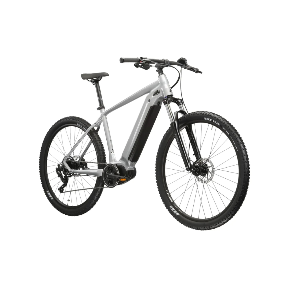 Hegyi elektromos kerékpár Kross Hexagon Boost 3.0 29" Gen 004 S (16", 165-172 cm) ezüst / fekete / fényes akciós termékkép 1