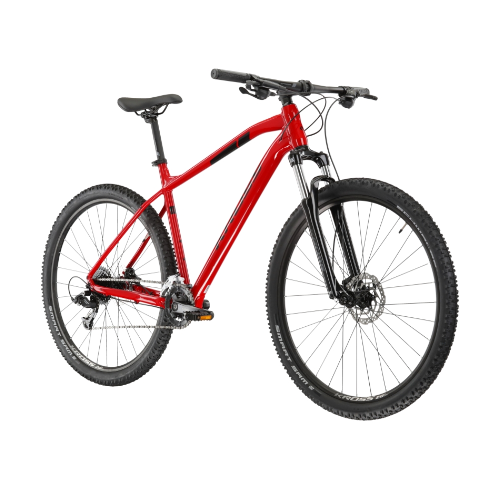 Hegyi kerékpár Kross Level 1.0 29" Gen 005  piros / fekete / fényes  M (17", 172-180 cm) akciós termékkép 1