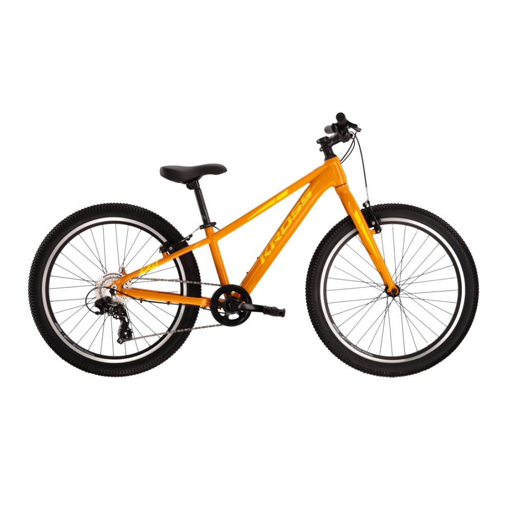 Junior kerékpár Kross Level JR 2.0 24" 12" (138-148 cm) fekete-piros termék 2. képe