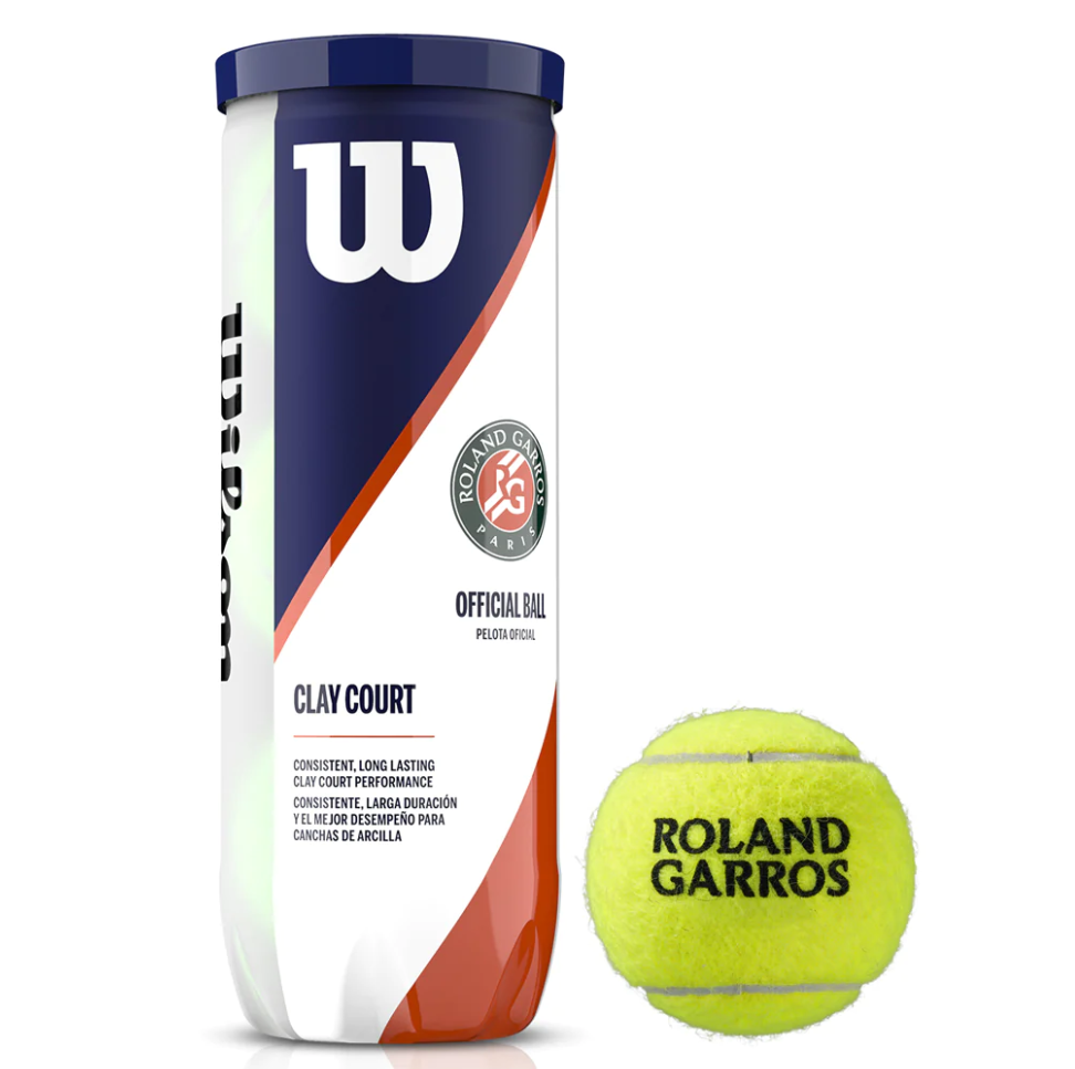 Wilson Roland Garros Clay Court teniszlabda (4 db/cső) akciós termékkép 1