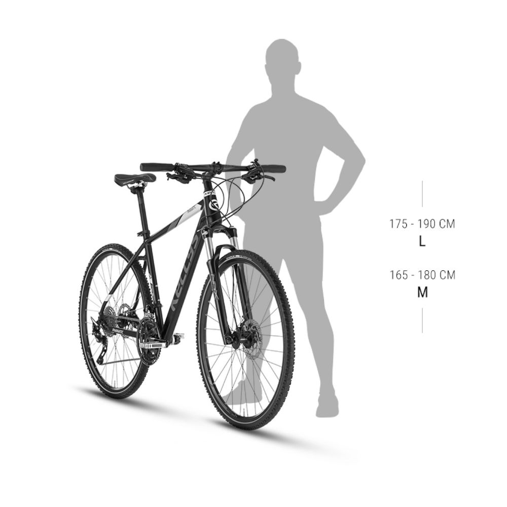 Férfi cross kerékpár KELLYS PHANATIC 90 28" 9.0 M (19", 165-180 cm) Smaragdzöld termék 2. képe