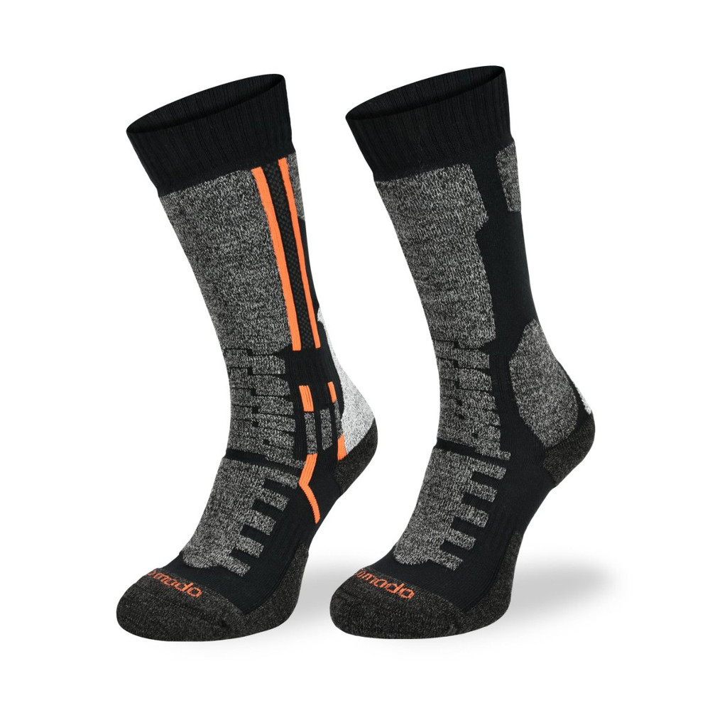 Motoros zokni Comodo MTB1 fekete narancs 35-38 termék 2. képe