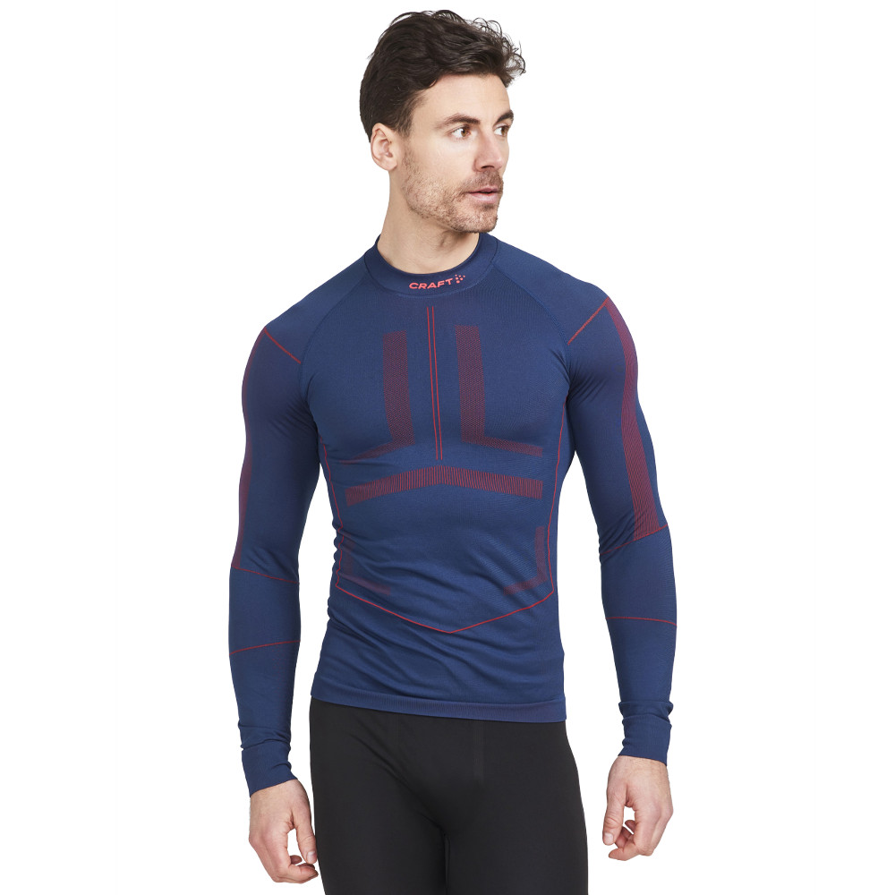 Férfi póló CRAFT Active Intensity LS kék M akciós termékkép 1