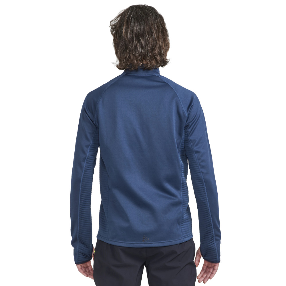 Férfi melegítőfelső CRAFT ADV Tech Fleece Thermal sötétkék M termék 2. képe