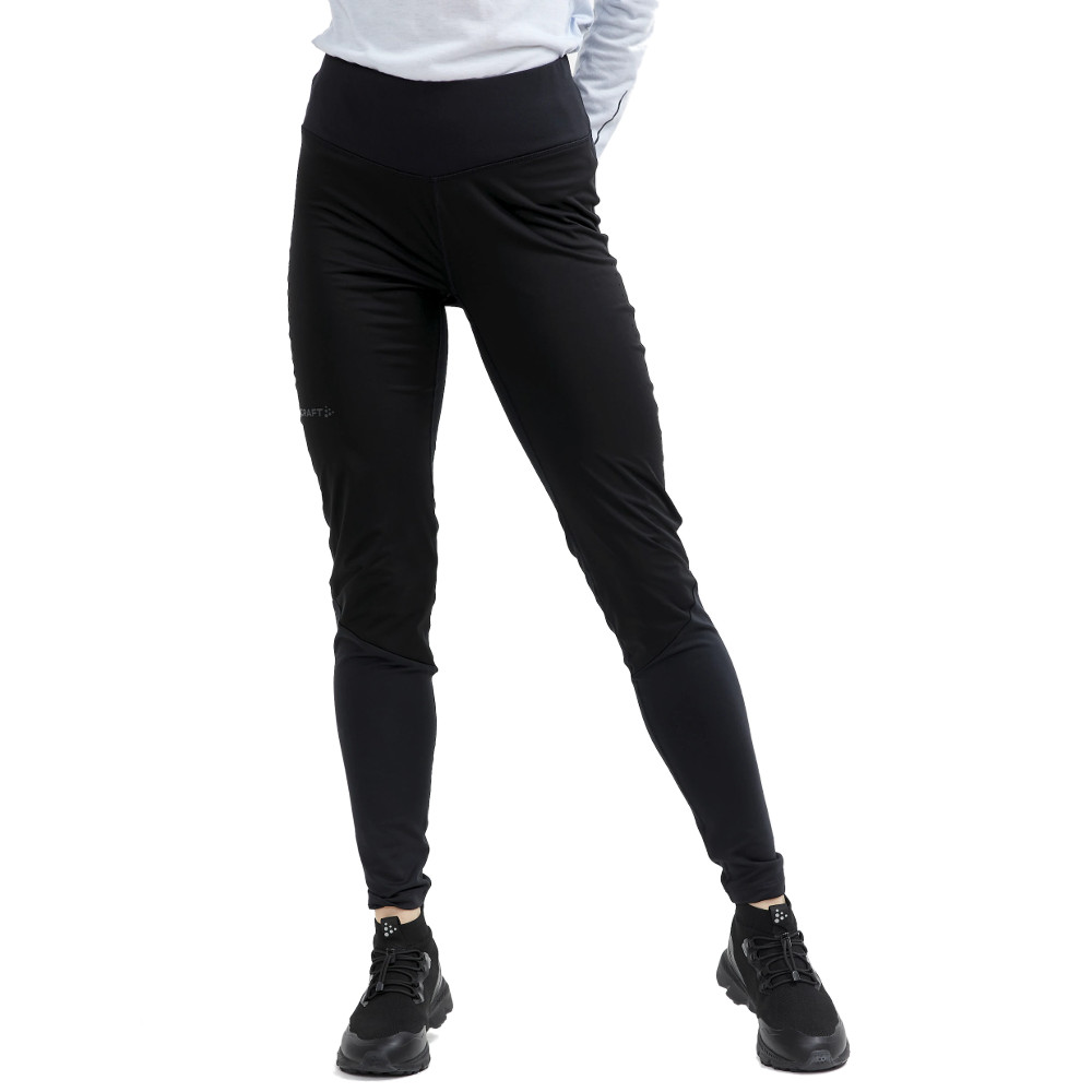 Női szigetelt leggings CRAFT ADV SubZ Wind 2 W fekete XS akciós termékkép 1