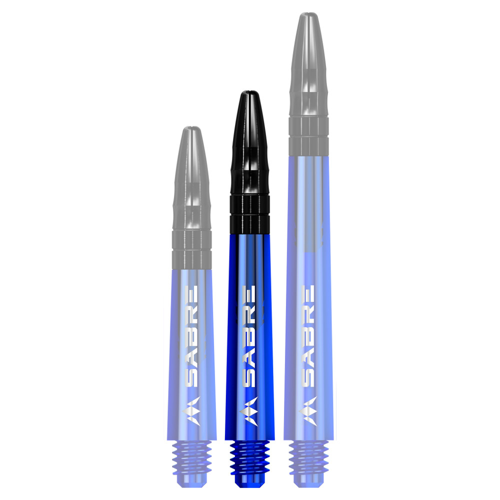 Dart nyíl test Mission Sabre Shafts Blue Tweenie 3 db termék 2. képe
