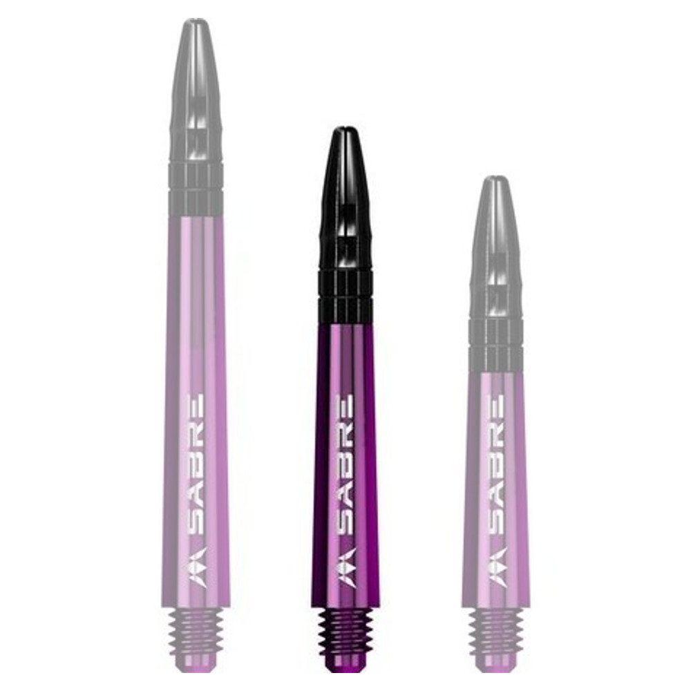 Dart test Mission Sabre Shafts Purple Tweenie 3 db termék 2. képe