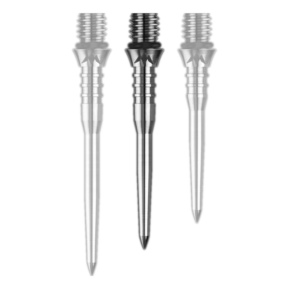 Dart nyíl hegy Mission Titan Pro Ti Conversion Points Grooved Silver 30 mm 3 db termék 2. képe