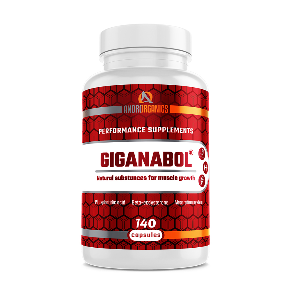 Anabolizátor Androrganics Giganabol 140 db akciós termékkép 1