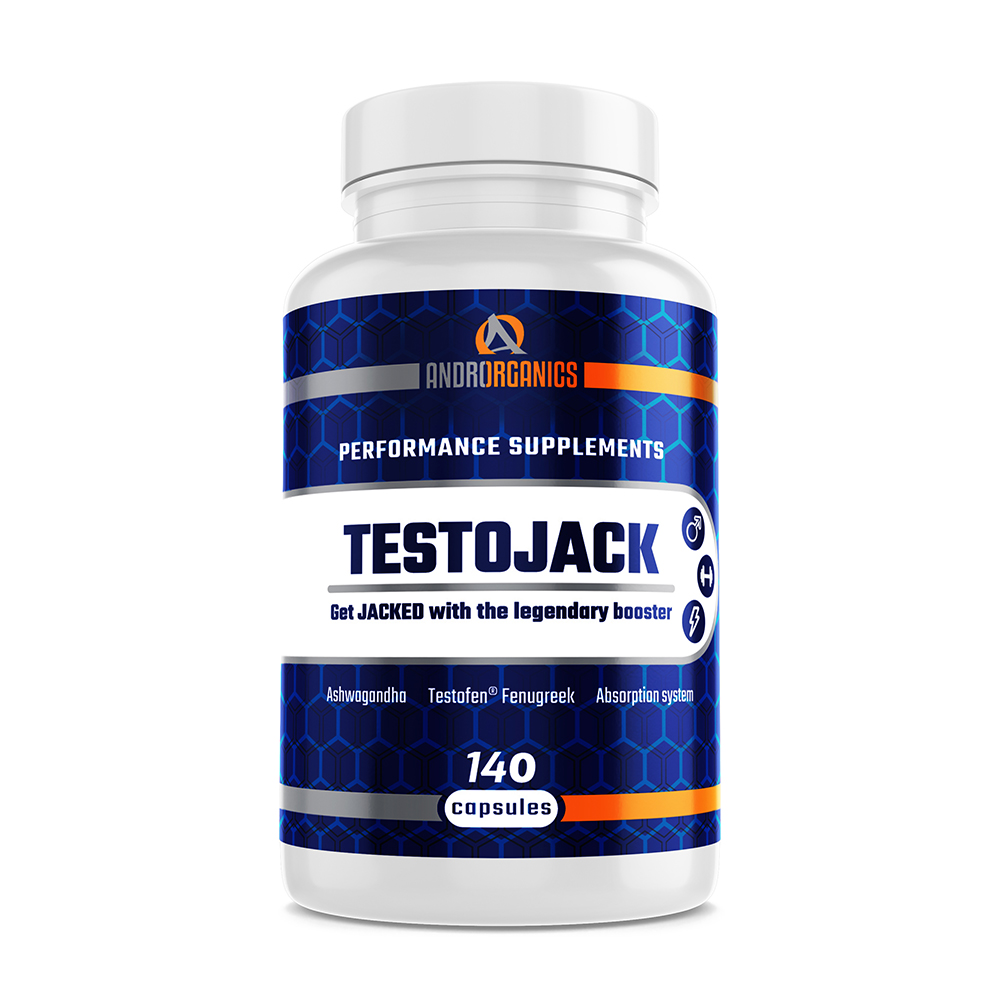 Tesztoszteron fokozó Androrganics TestoJack 140 kapszula akciós termékkép 1