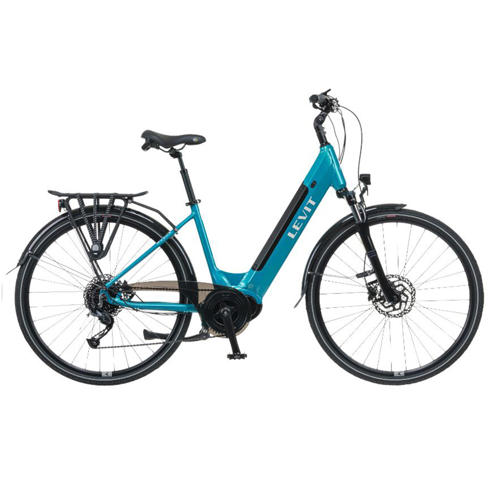 Városi elektromos kerékpár Levit Musca Urban MX 468 28" - 2024  Türkiz gyöngy  18" (160-180 cm) akciós termékkép 1