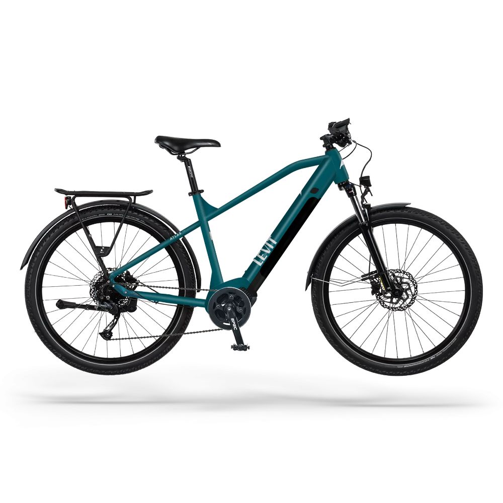 Trekking elektromos kerékpár Levit Atlas Vinka Overstep 630 29" - 2024  Petróleumkék Gyöngy  17" (165-175 cm) termék 2. képe