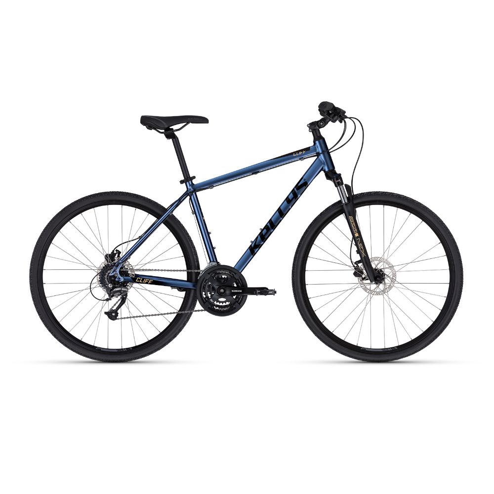 Cross kerékpár KELLYS CLIFF 90 28" 9.0 S (17", 155-170 cm) Vihar Kék akciós termékkép 1