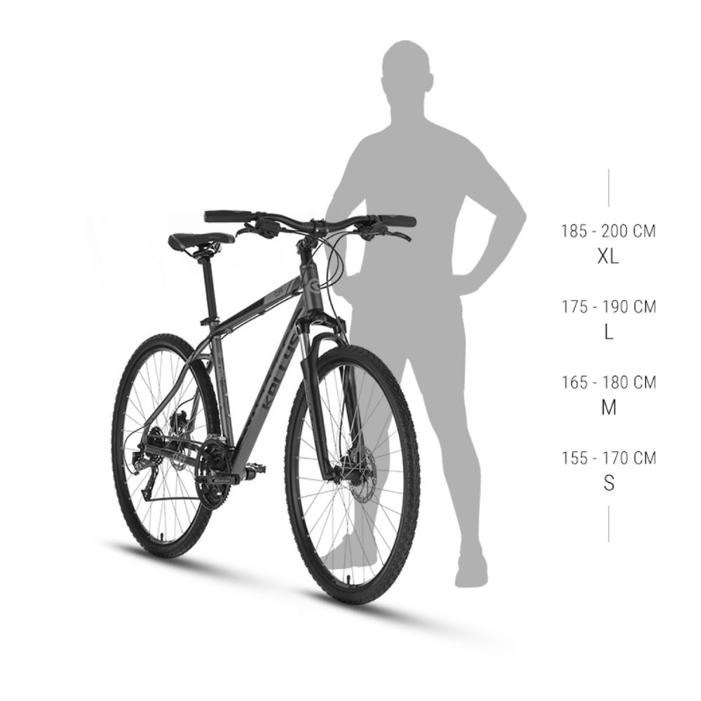Cross kerékpár KELLYS CLIFF 90 28" 9.0 S (17", 155-170 cm) Vihar Kék termék 2. képe