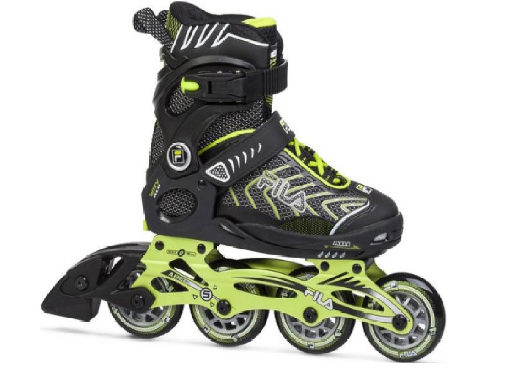 Gyermek görkorcsolya Fila Wizy Alu M(32-35)