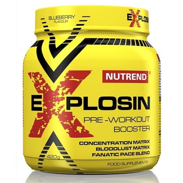 NUTREND EXPLOSIN PRE-WORKOUT BOOSTER 420G - BLUEBERRY