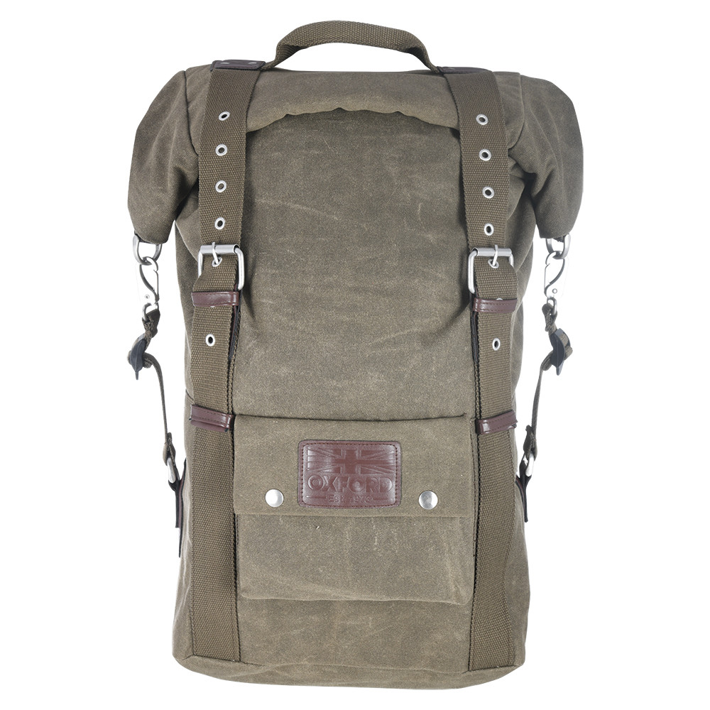 Hátizsák Oxford Heritage Backpack zöld khaki 30l akciós termékkép 1