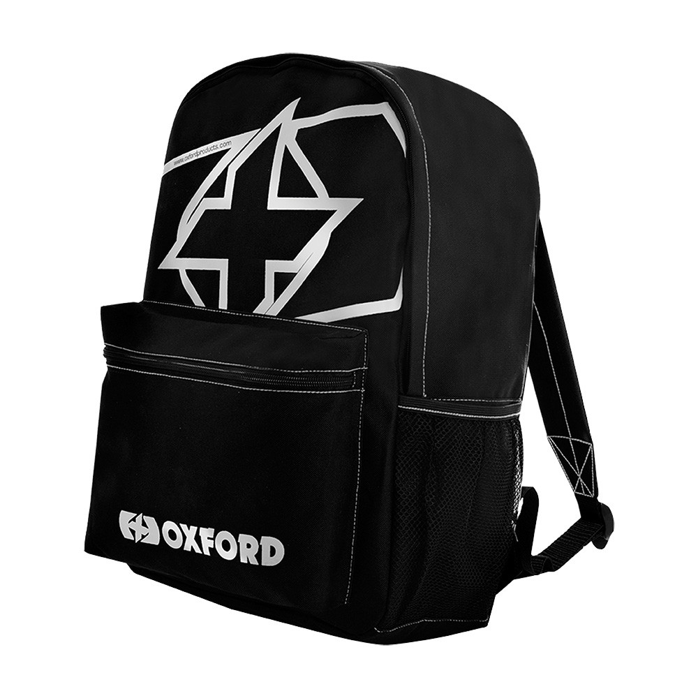 Hátizsák Oxford X-Rider Essential Backpack fekete/fényvisszaverő 15l akciós termékkép 1