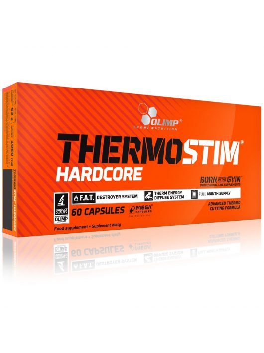 Olimp Thermo Stim® Hardcore zsírégető - 60 kapszula akciós termékkép 1