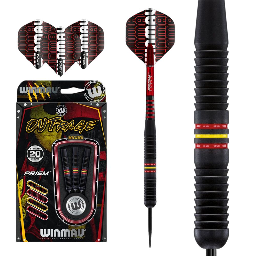 Darts Winmau Outrage Brass 3 db 21 g termék 2. képe