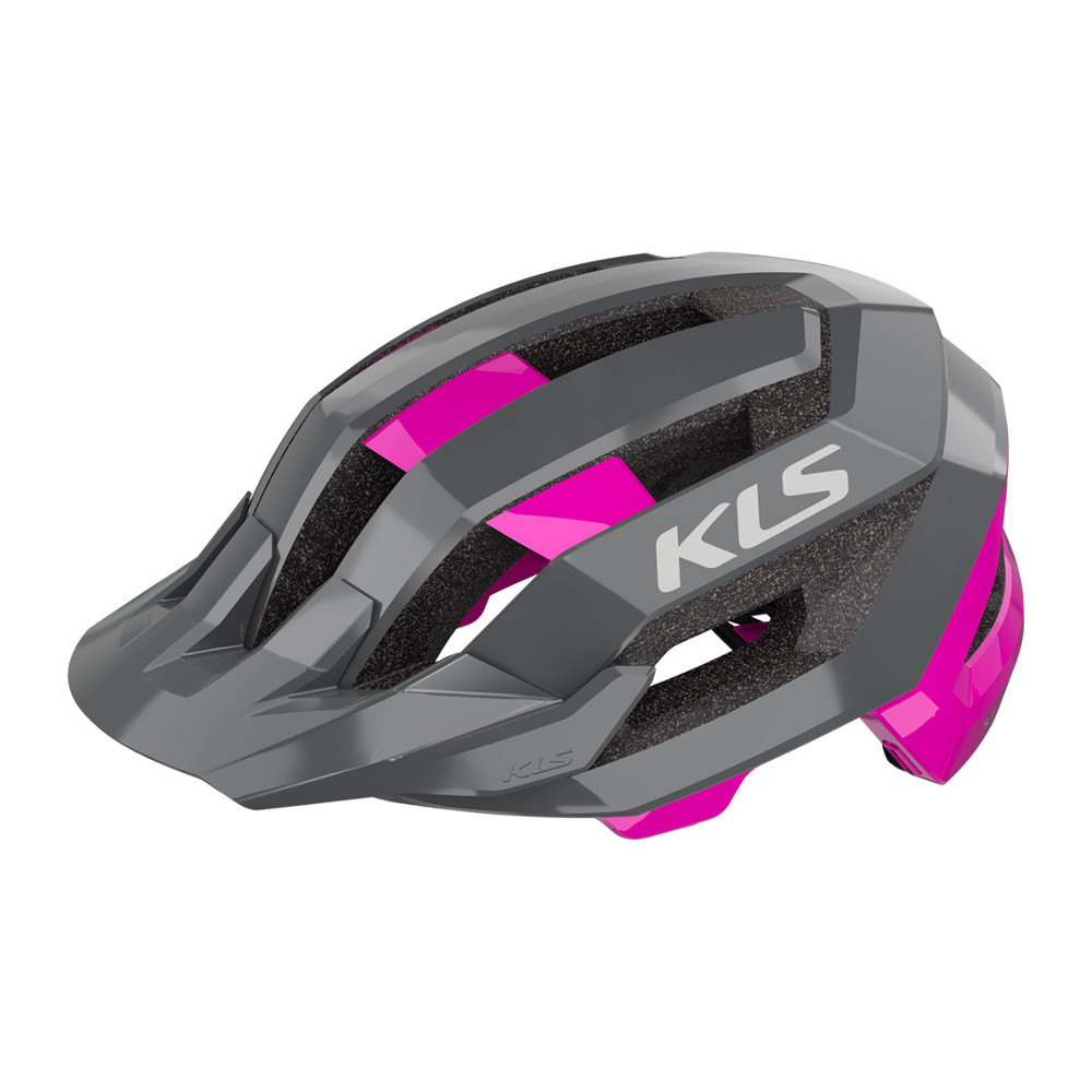 Kerékpáros sisak Kellys Sharp pink M/L (54-58)