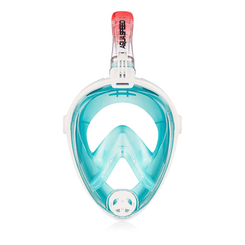 Snorkel búvármaszk Aqua Speed Spectra 2.0  Fehér/Türkiz  S/M termék 2. képe