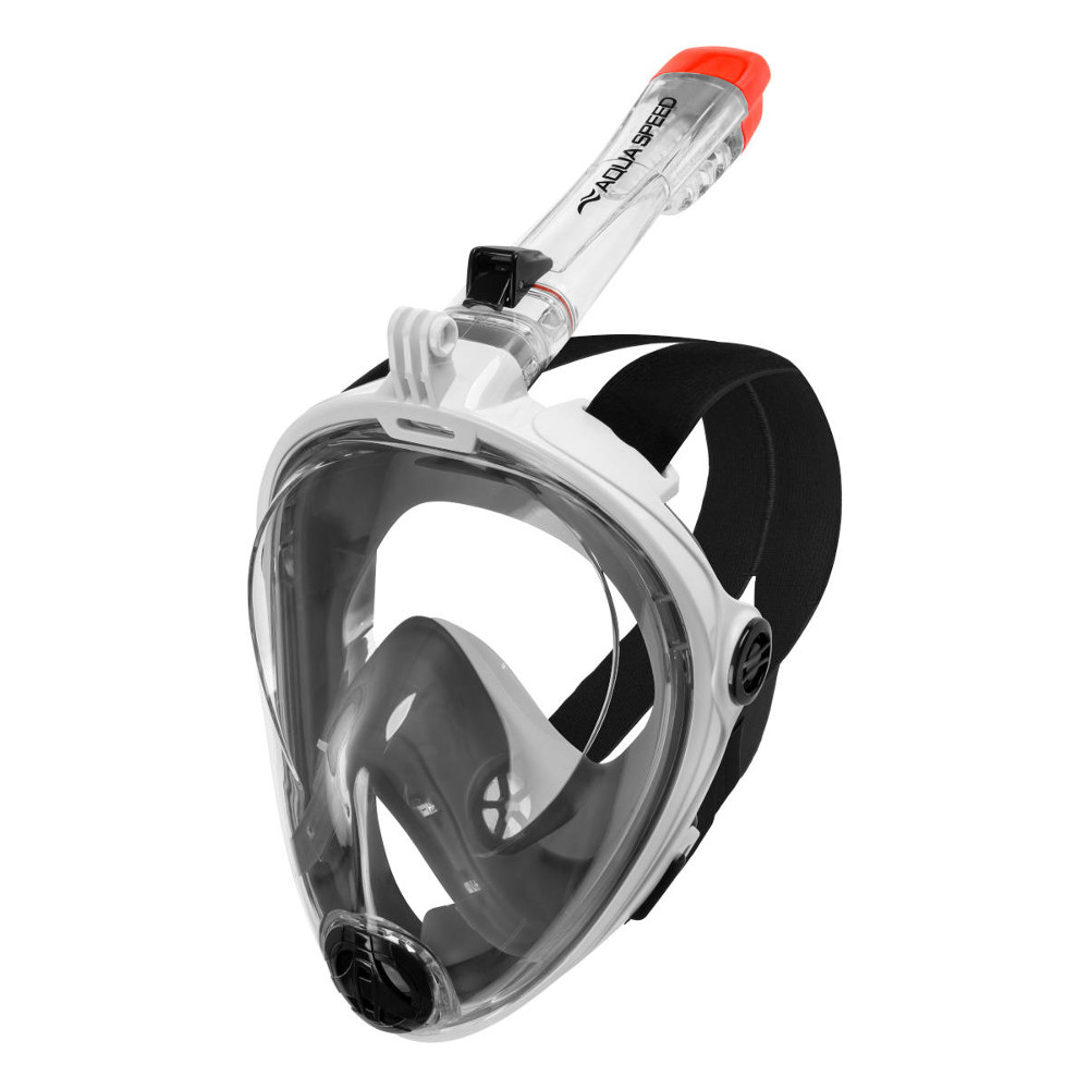 Snorkel búvármaszk Aqua Speed Spectra 2.0 FEHÉR / FEKETE L/XL