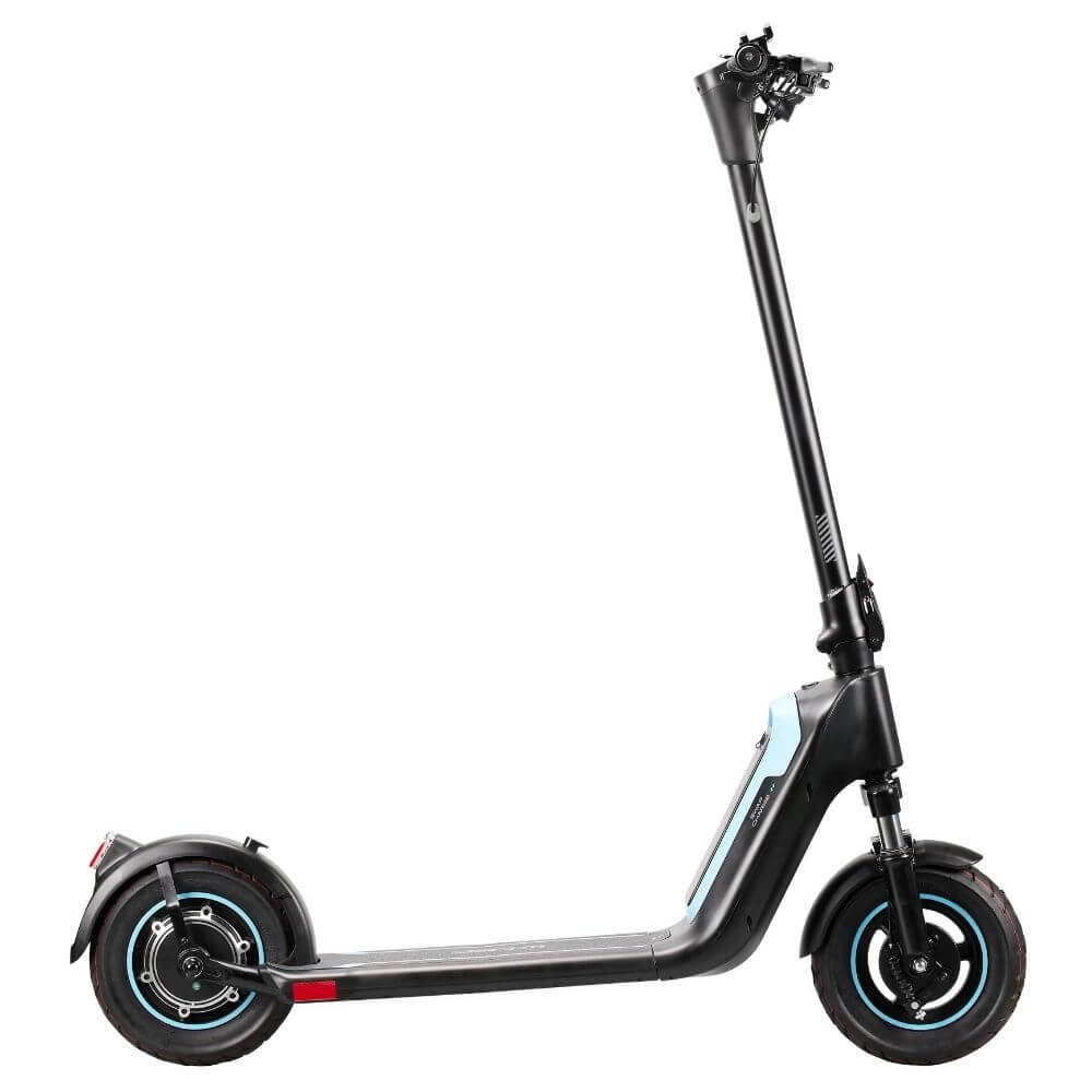 Elektromos roller kivehető akkumulátorral W-TEC SwapCharge 500W 10", alumínium ötvözet váz, 25 km/h,  38 km hatótáv, tárcsafék, állvány kék