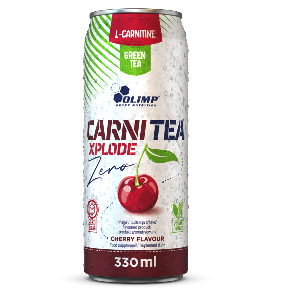 OLIMP CARNI-TEA XPLODE ZERO 330ML - CHERRY akciós termékkép 1