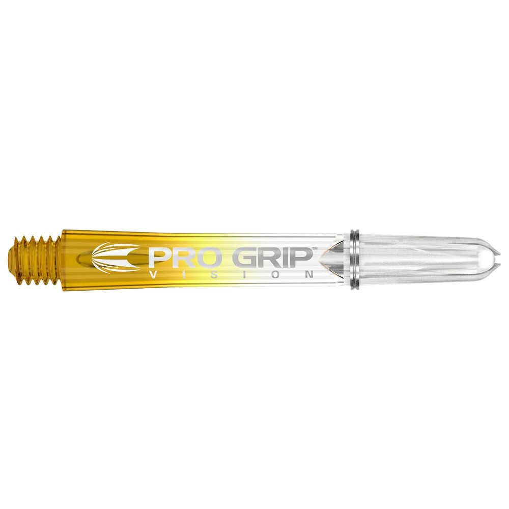Dart nyíl test Target Pro Grip Vision Yellow Short 3 db akciós termékkép 1