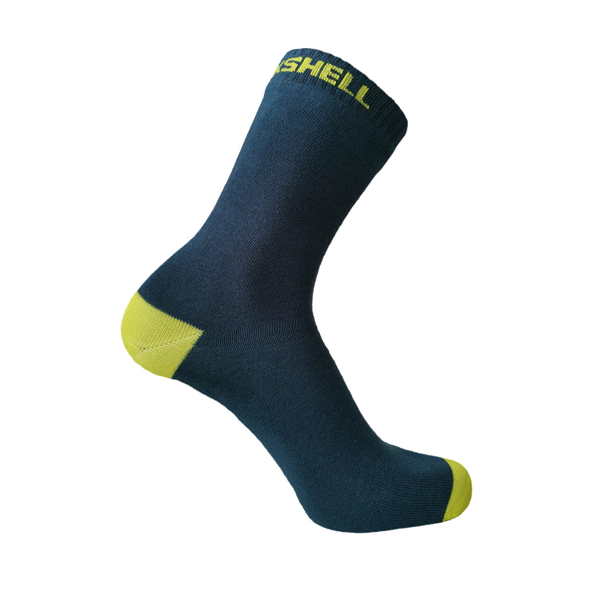 Vízálló zokni DexShell Ultra Thin Crew Tengerészkék-Lime M