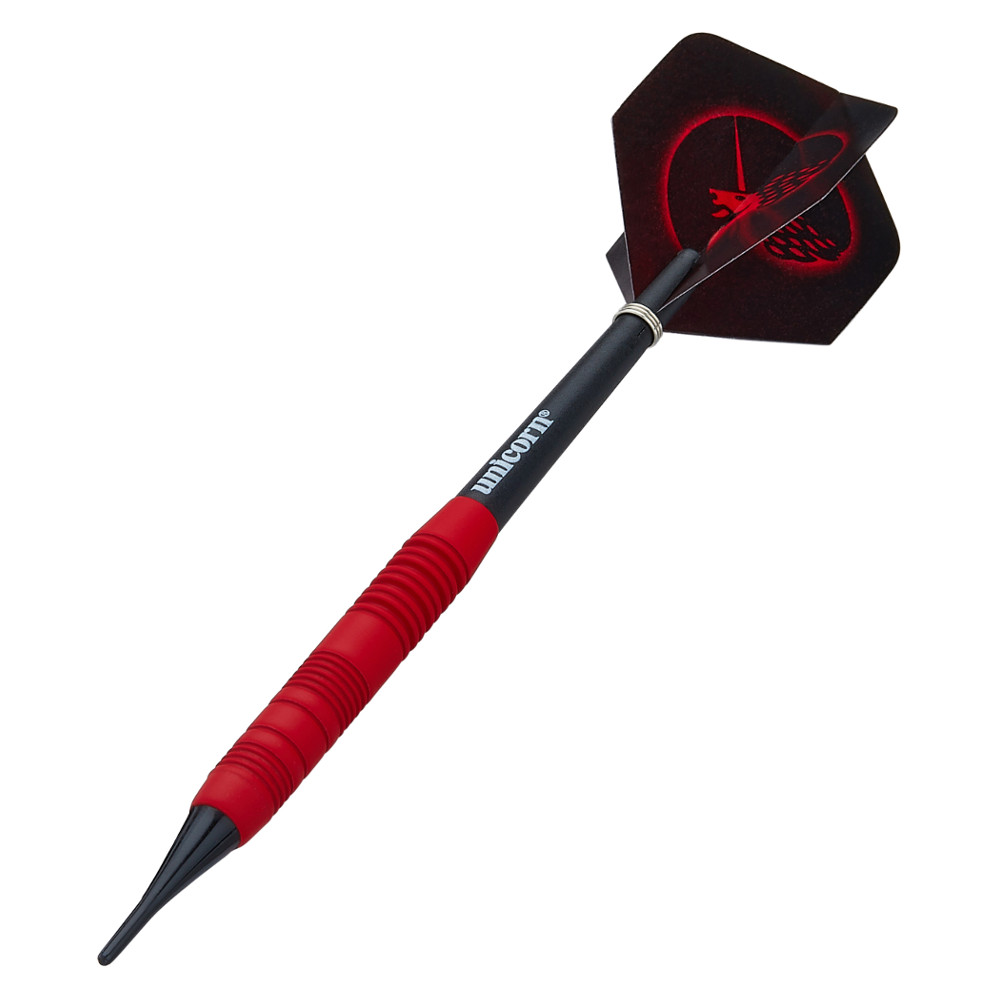 Nyilak Unicorn Core Plus Rubberised Brass Red 3 db 16 g termék 2. képe