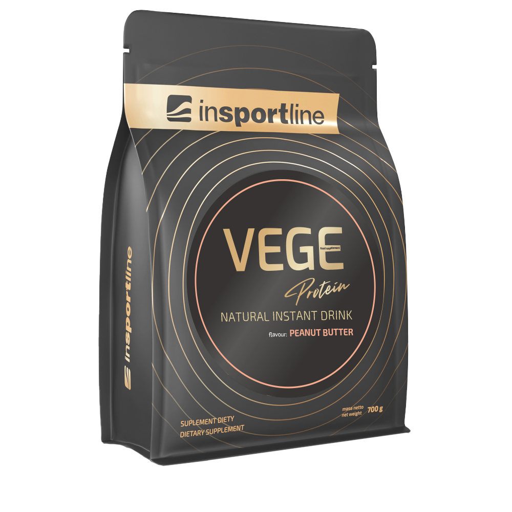 Protein inSPORTline VEGE 700g mogyoróvaj