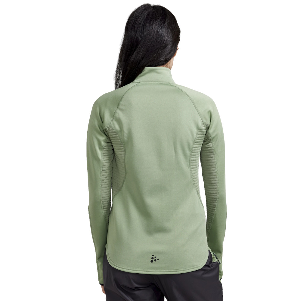 Női melegítőfelső CRAFT ADV Tech Fleece Thermal W világos zöld XS termék 2. képe